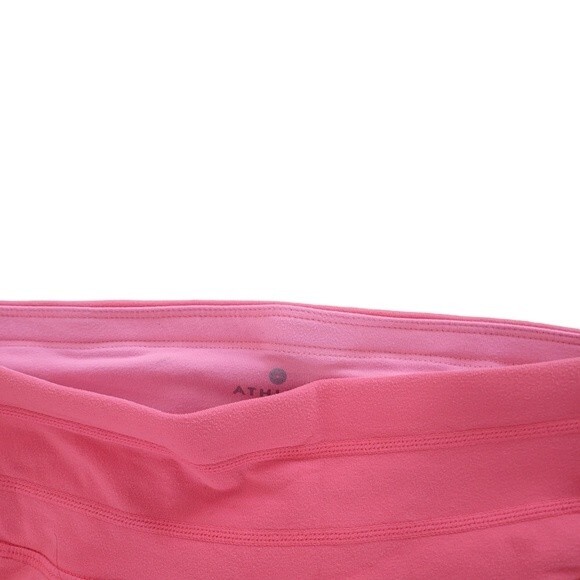 Athleta "Relay" coral cropped leggings 2013 style 53630 - Picture 5 of 7